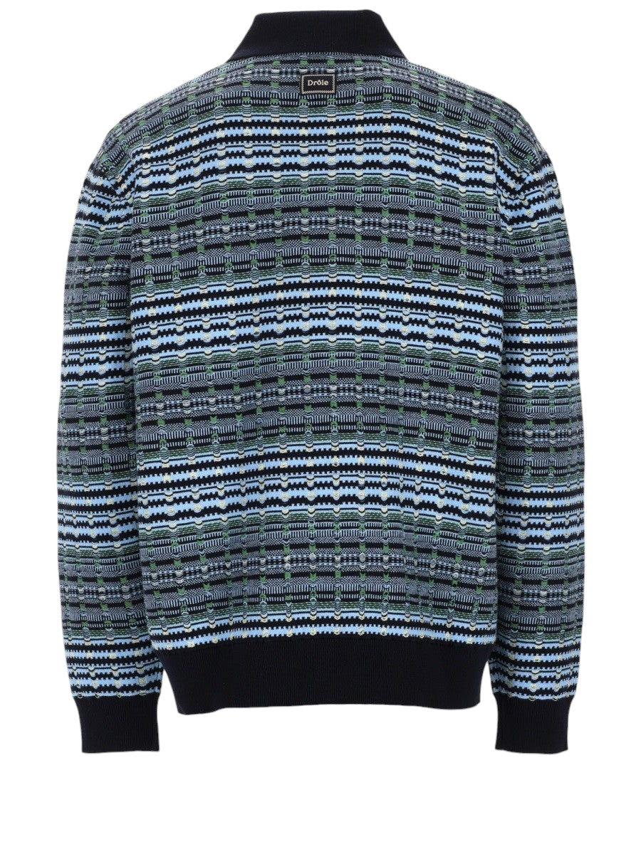 Drole De Monsieur - POLO IN MAGLIA COOGI Blue L