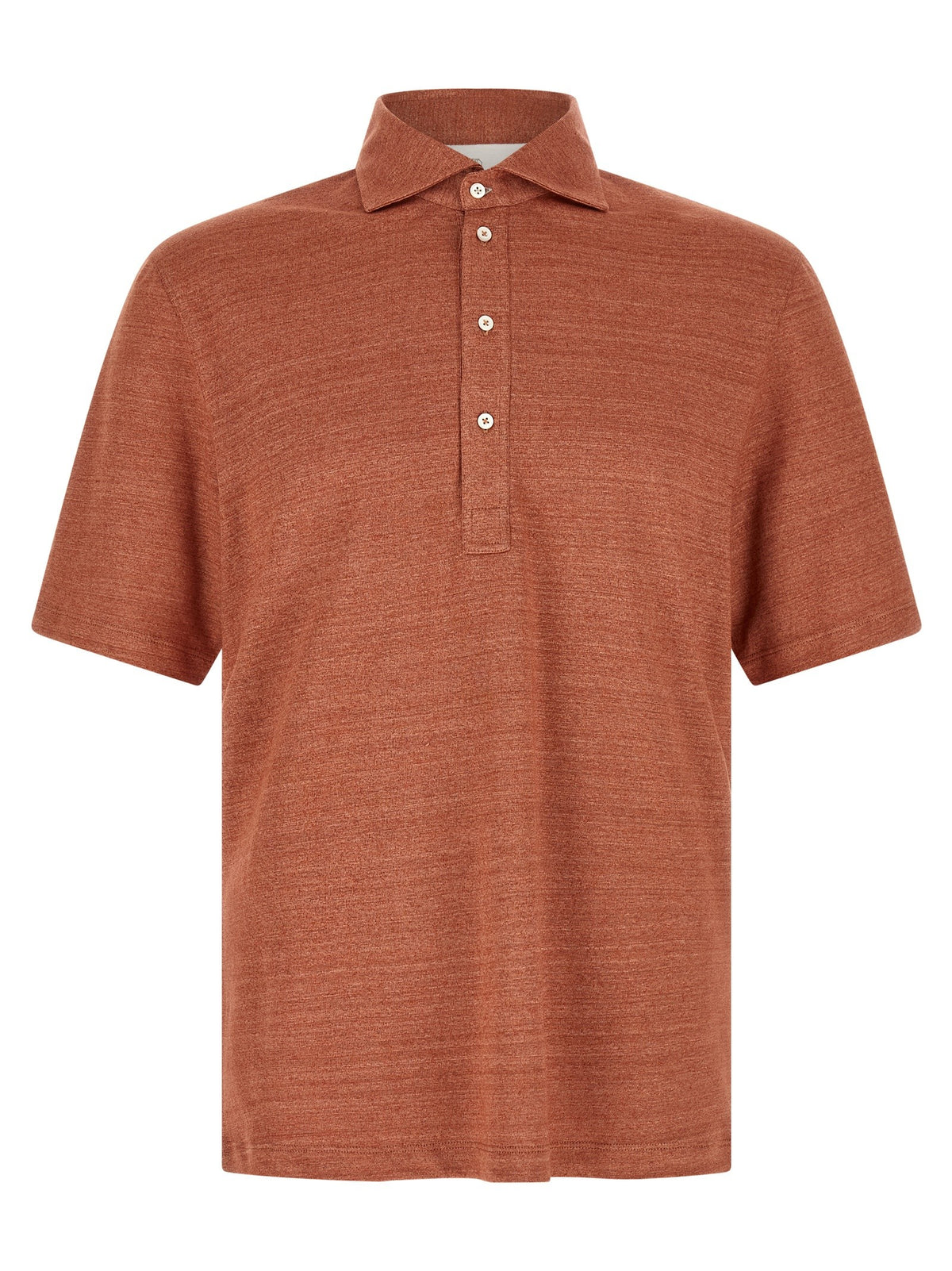Brunello Cucinelli - Polo jersey mélange