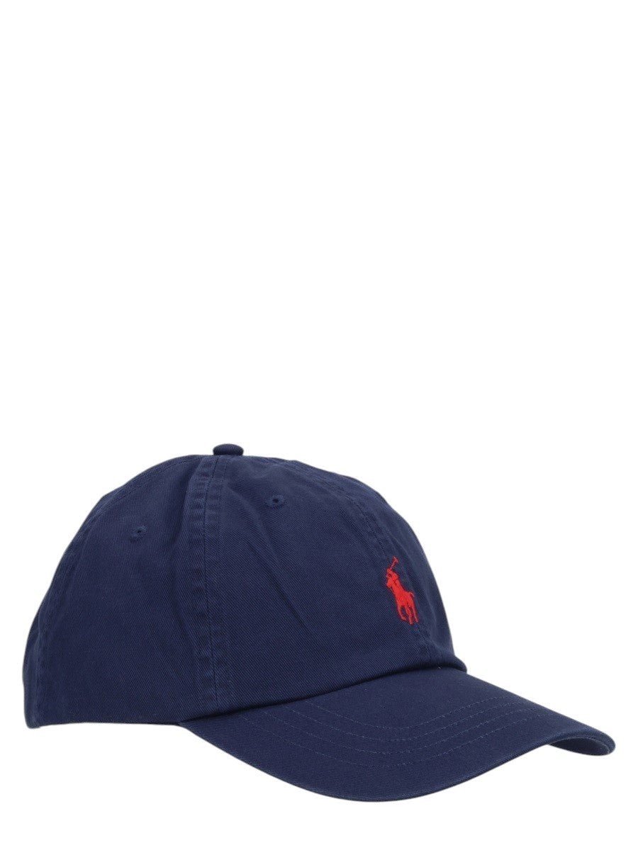 Polo Ralph Lauren - Logo Baseball Cap - Navy Blue polo-ralph-lauren-logo-baseball-cap-navy-blue-front-jpg