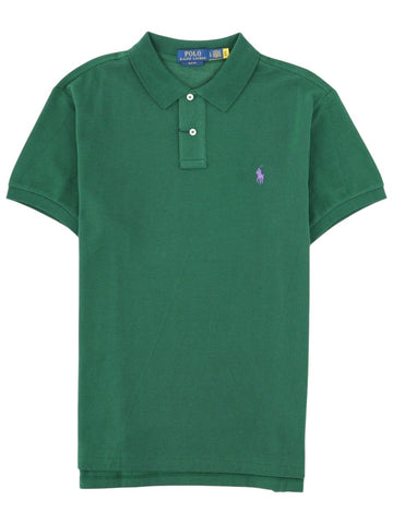 Polo Ralph Lauren - Logo Polo Shirt - Green polo-ralph-lauren-logo-polo-shirt-green-front-jpg