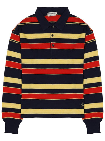 jw anderson - POLO "RUGBY" IN COTONE