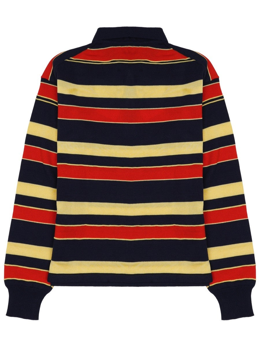 jw anderson - POLO "RUGBY" IN COTONE
