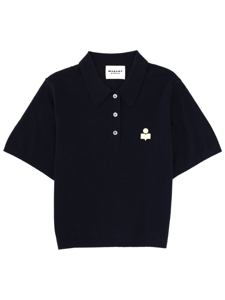 MARANT ETOILE - POLO SHIRT "ALTHEA"