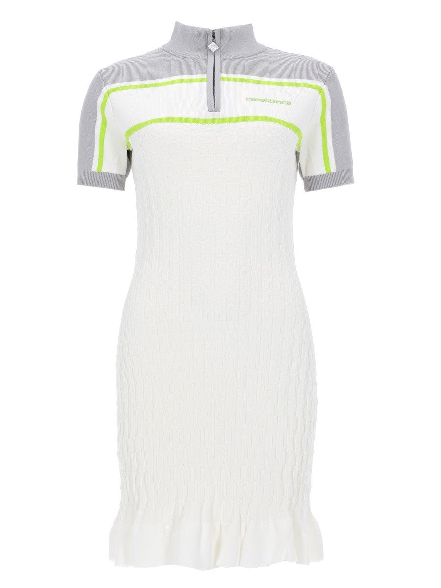 CASABLANCA CASABLANCA - POLO SHIRT DRESS "TENNIS"