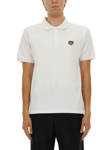 POLO SHIRT WITH HAPPY TIGER EMBROIDERY polo-shirt-with-happy-tiger-embroidery