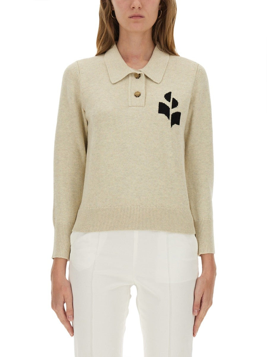 MARANT ETOILE - POLO SHIRT WITH LOGO polo-shirt-with-logo