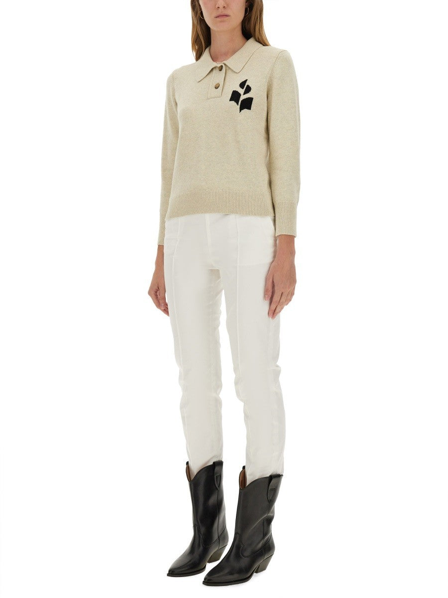 MARANT ETOILE - POLO SHIRT WITH LOGO polo-shirt-with-logo