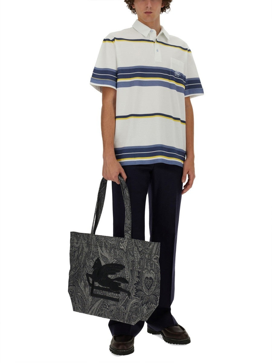 POLO SHIRT WITH PEGASUS EMBROIDERY