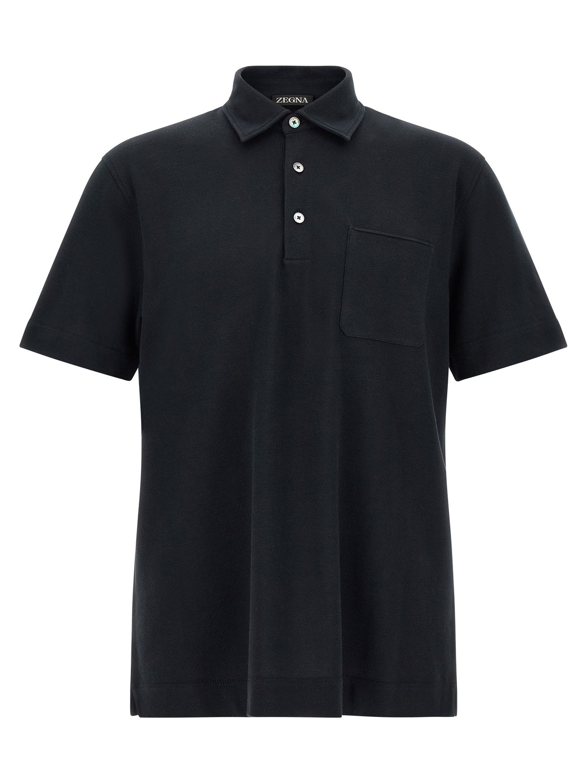 Zegna - Polo shirt with pocket