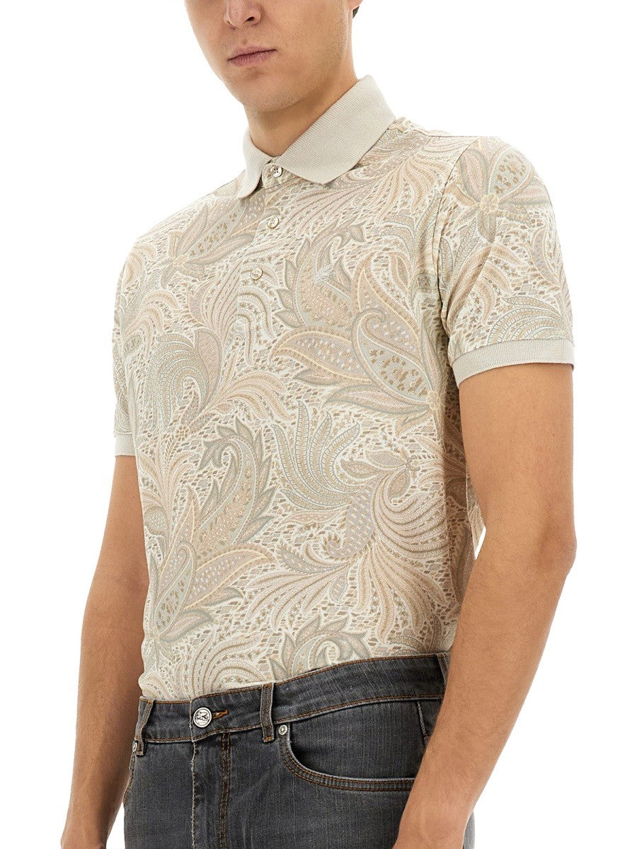 POLO SHIRT WITH PRINT