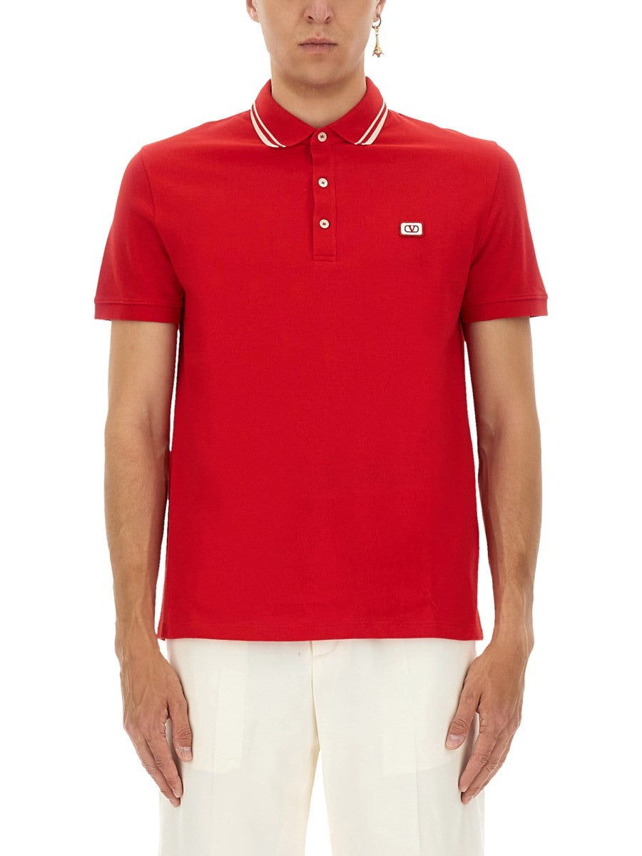 POLO SHIRT WITH SIGNATURE VLOGO