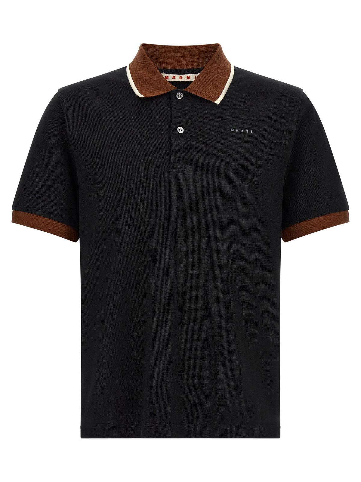 Marni - Polo with contrasting details