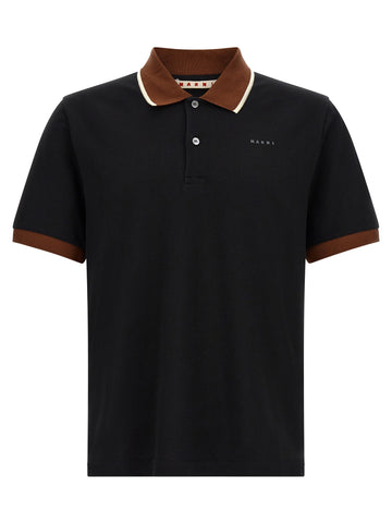 Marni - Polo with contrasting details