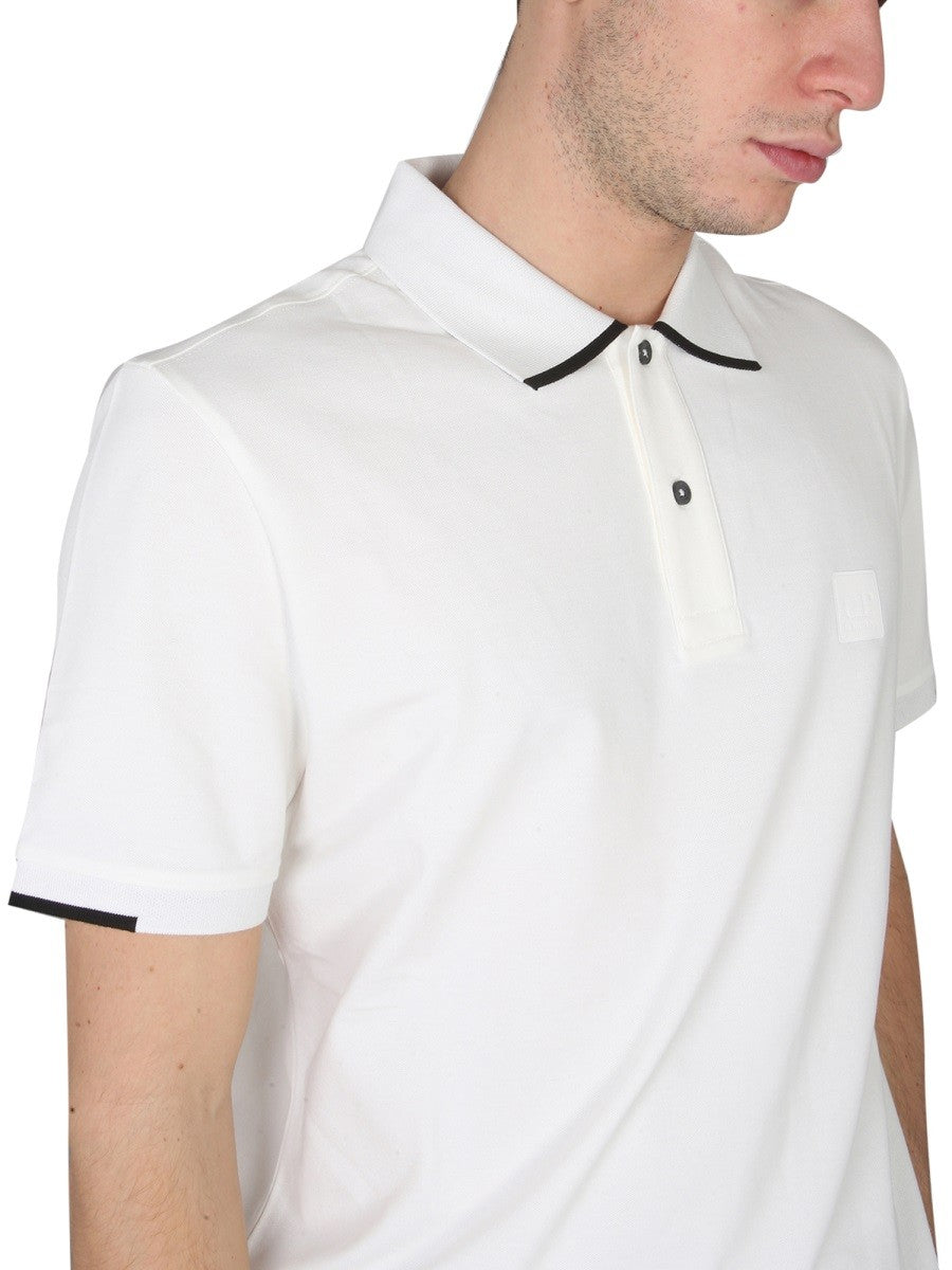 POLO WITH LOGO PATCH