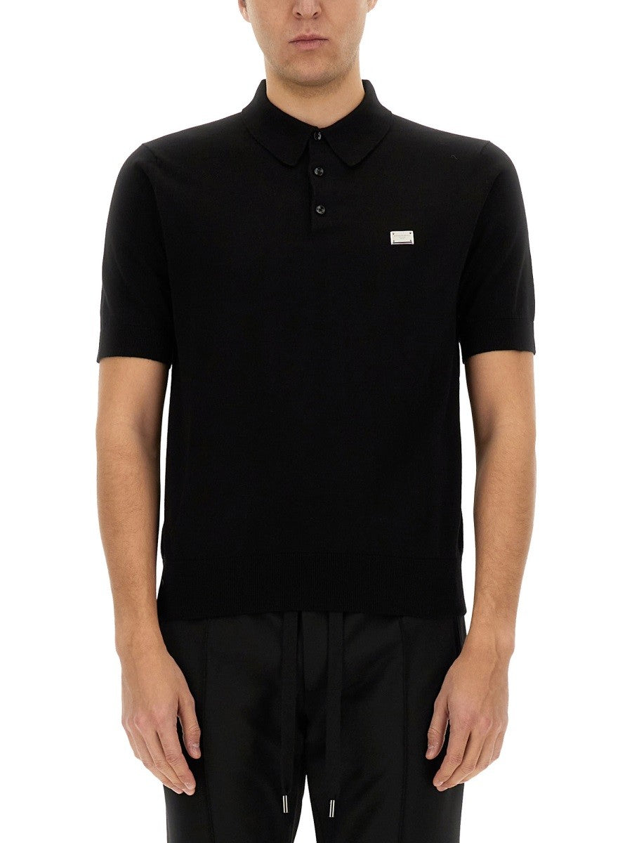 Dolce & Gabbana - POLO WITH LOGO polo-with-logo_a85ec262-296d-4a48-8f95-5f817c4c5b1e