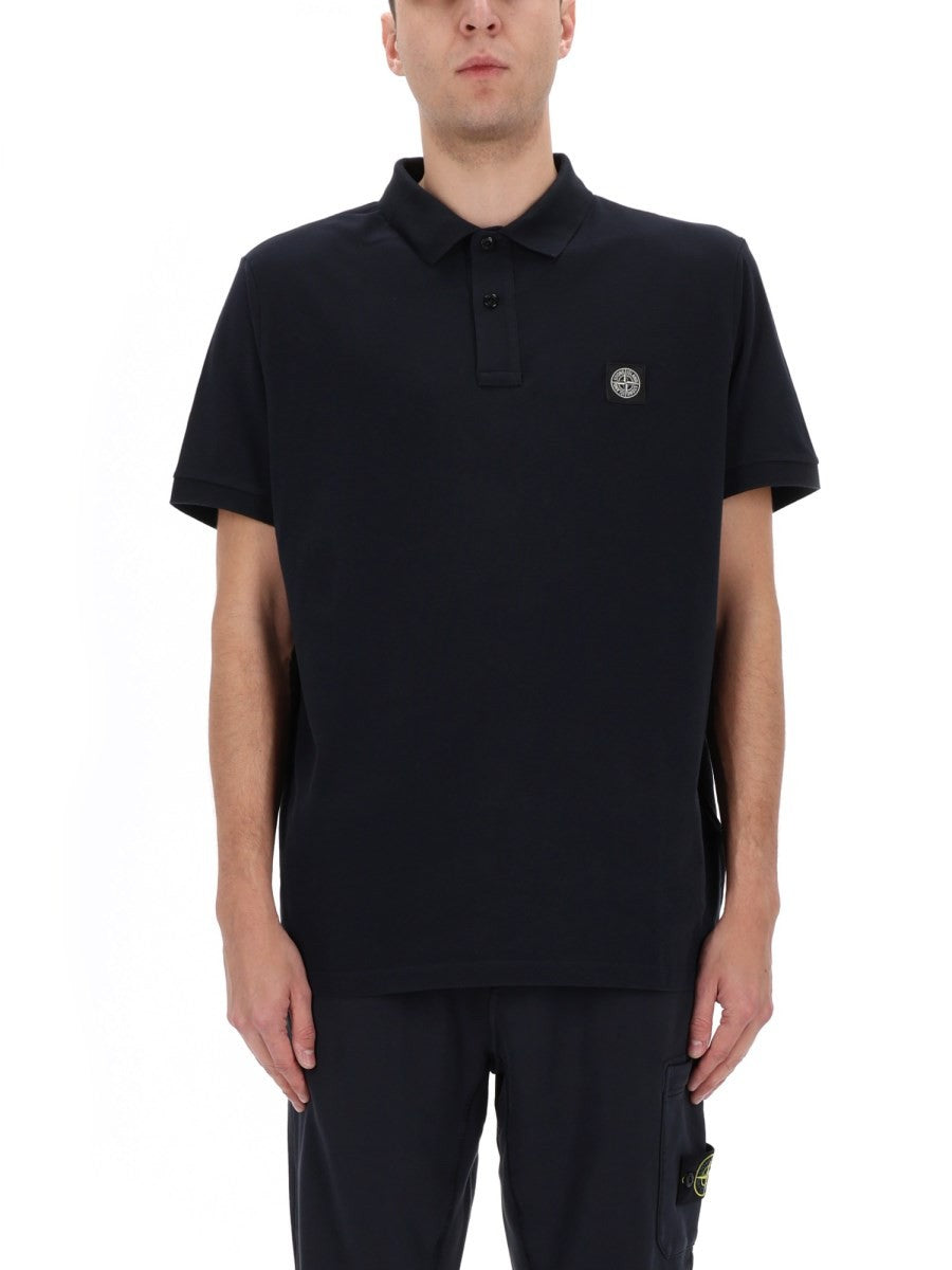 Stone Island - POLO WITH LOGO