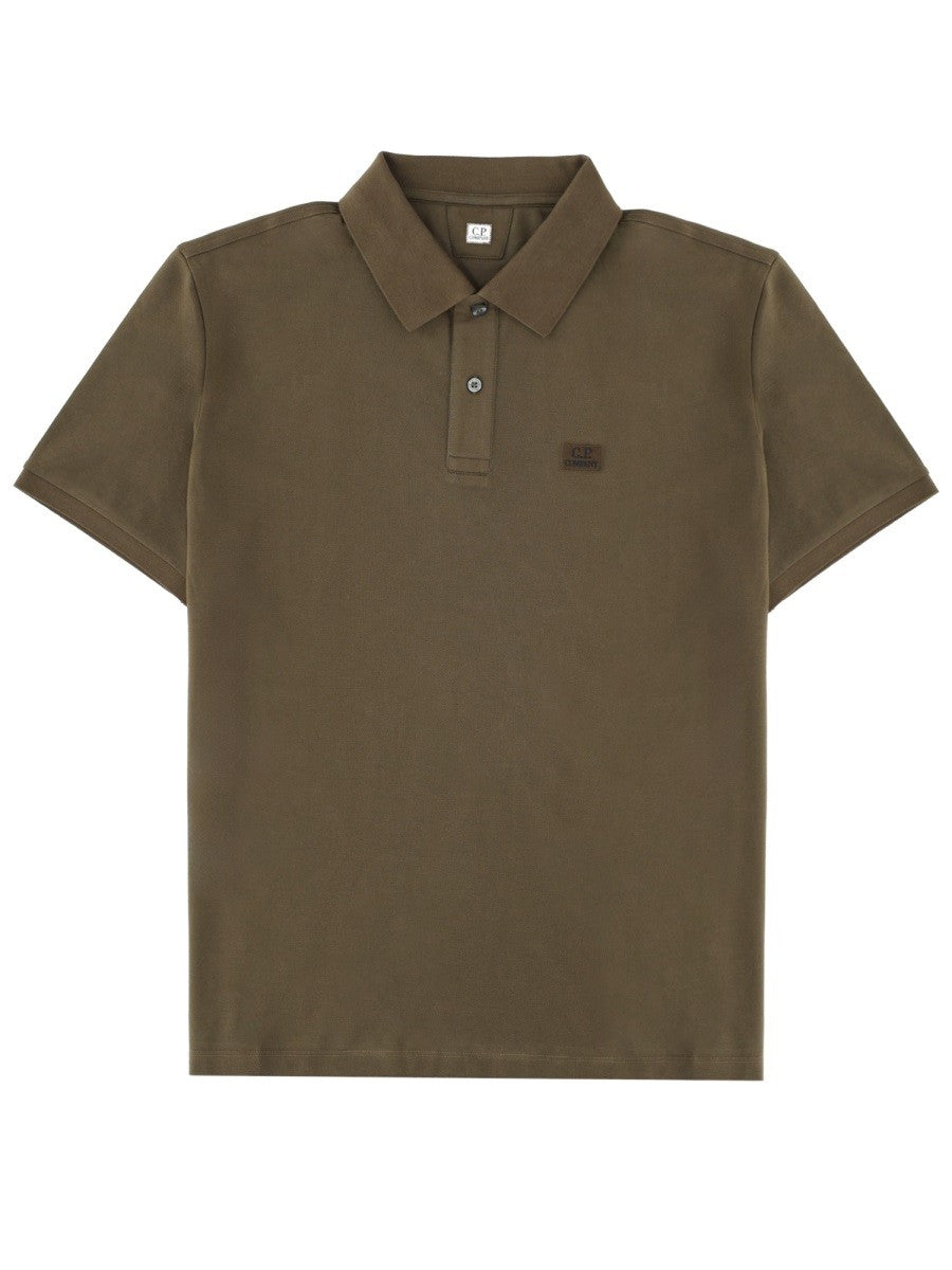 C.P. COMPANY - POLO WITH LOGO polo-with-logo_c6aa7e01-2d37-4cec-99a0-3b591e8510ee