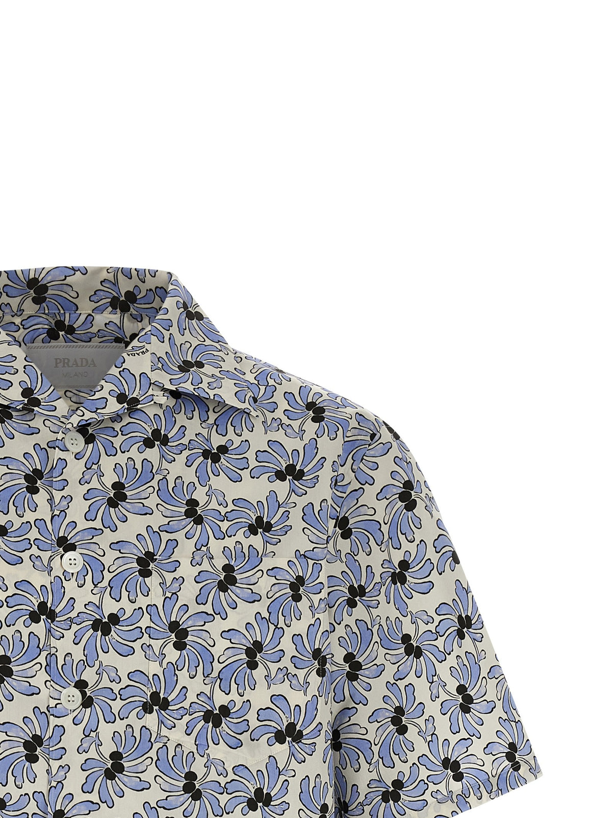PRADA - Pongé shirt