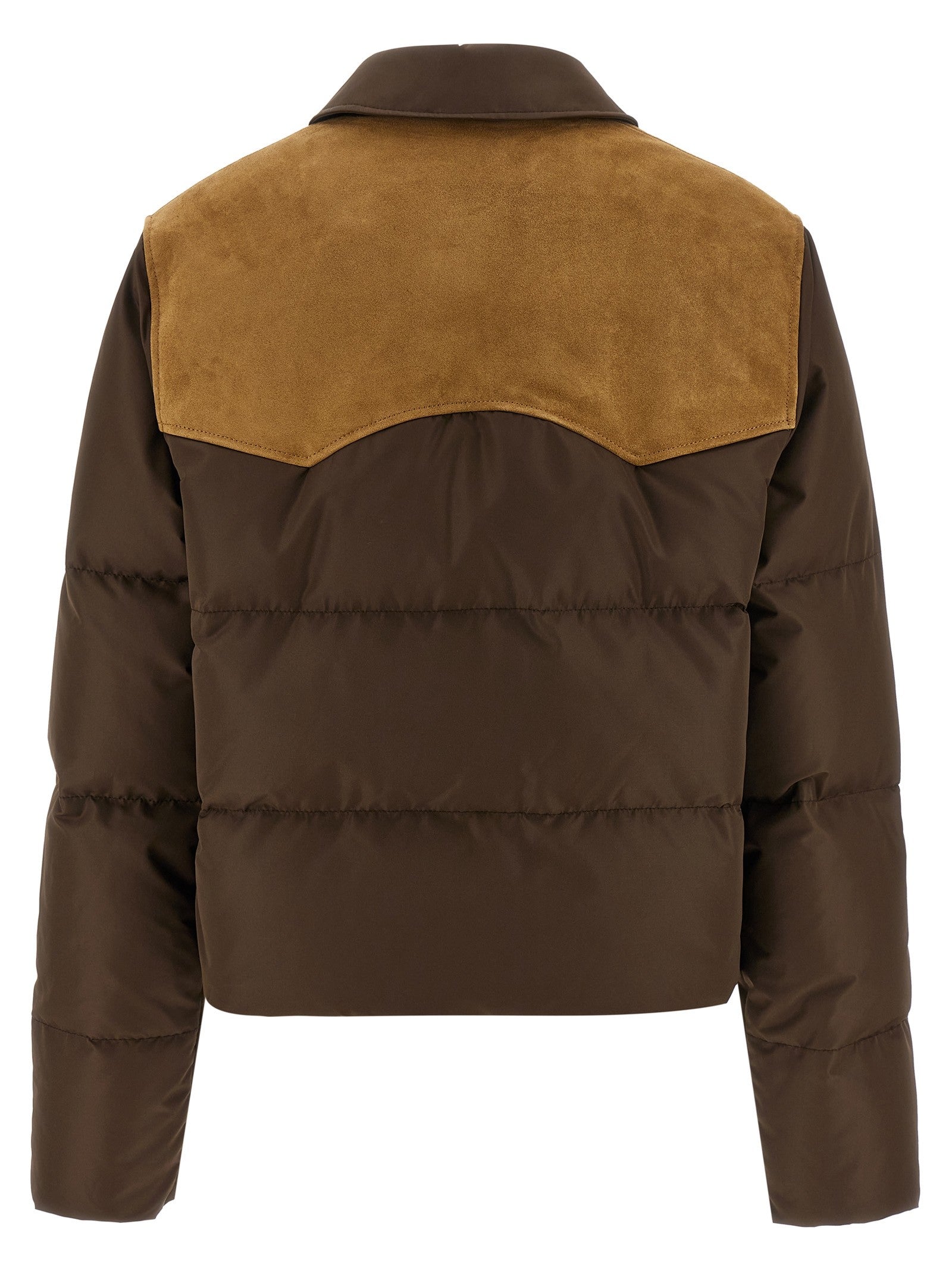 Miu Miu - Pongé tec down jacket