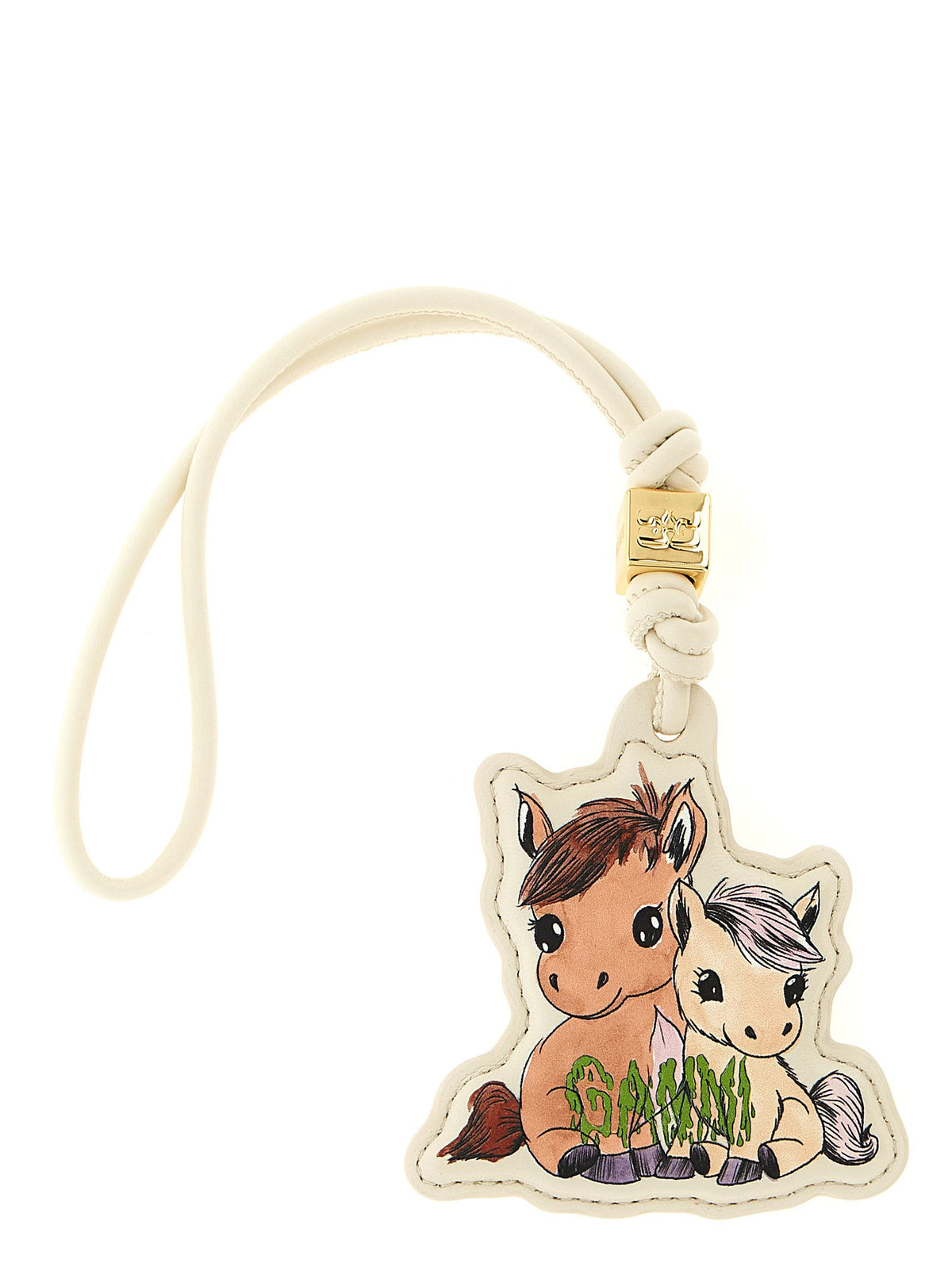 GANNI - 'Pony' keyring