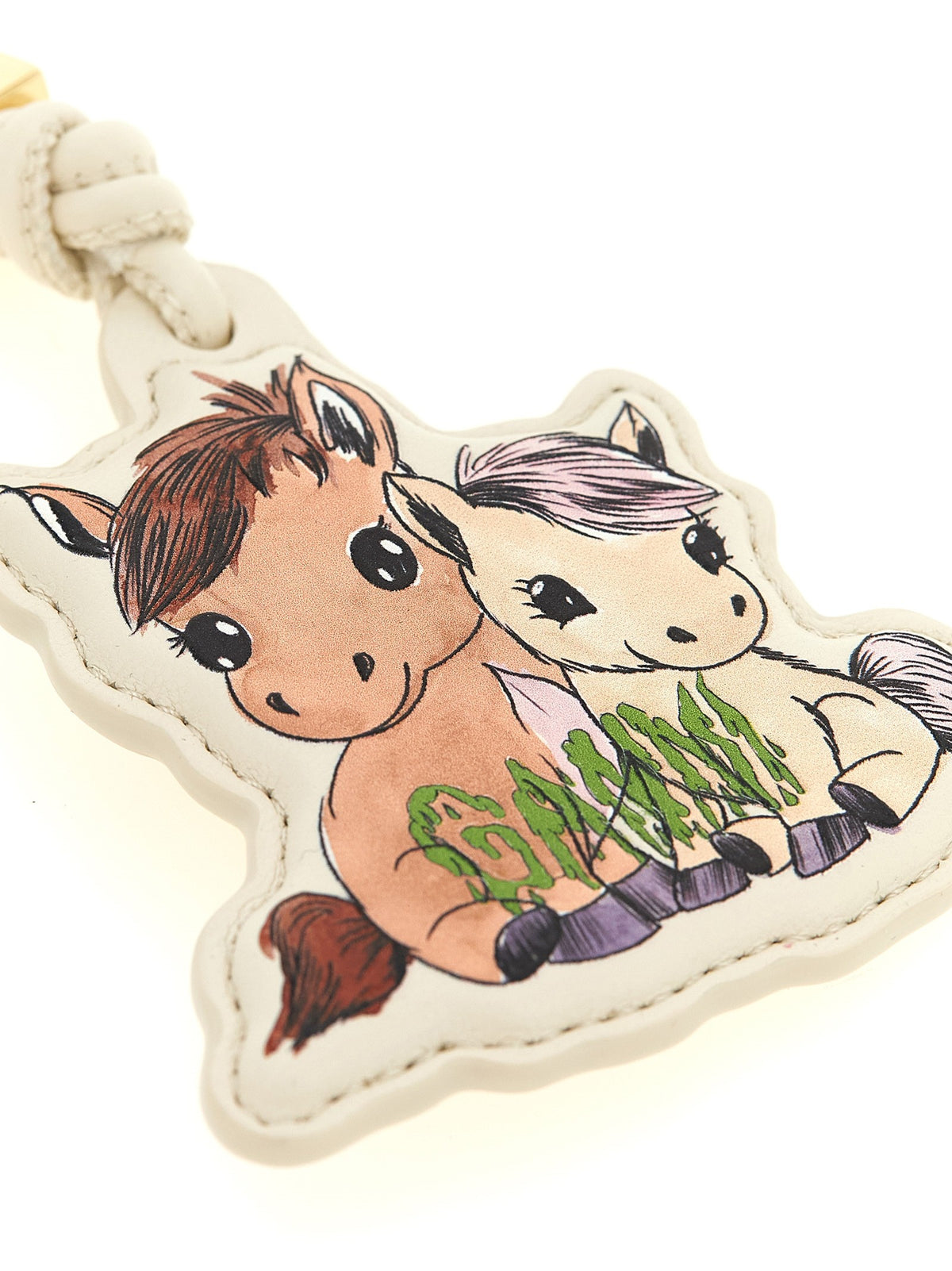 GANNI - 'Pony' keyring