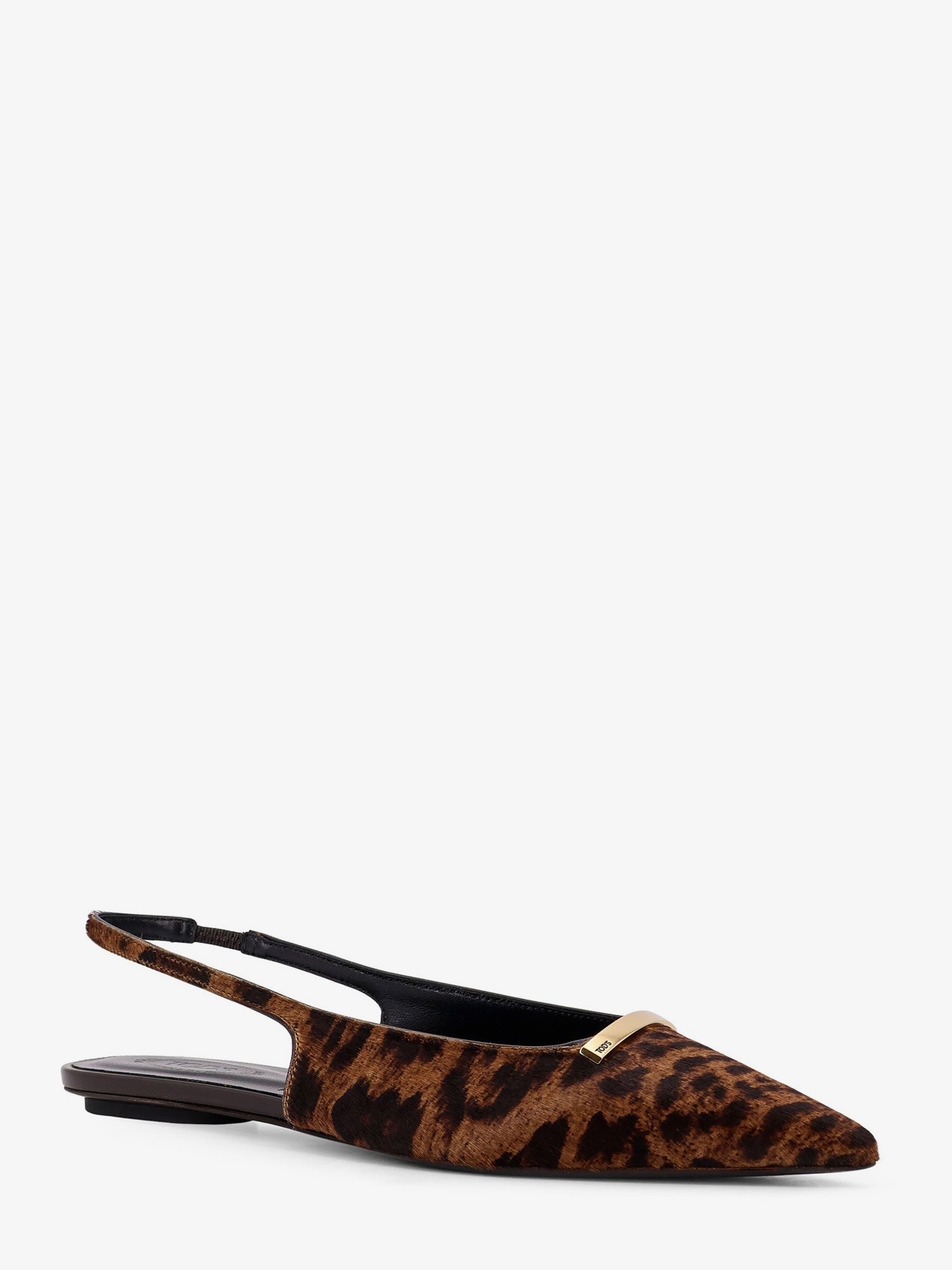 TOD'S Ponyskin ballerinas
