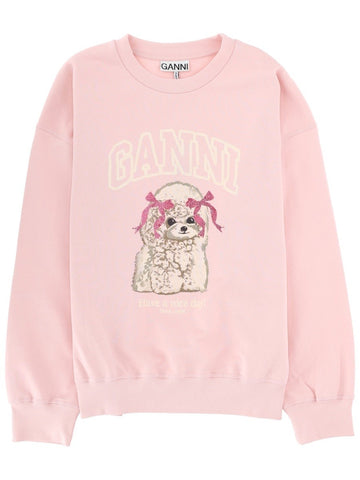 GANNI - "POODLE" SWEATSHIRT poodle-sweatshirt