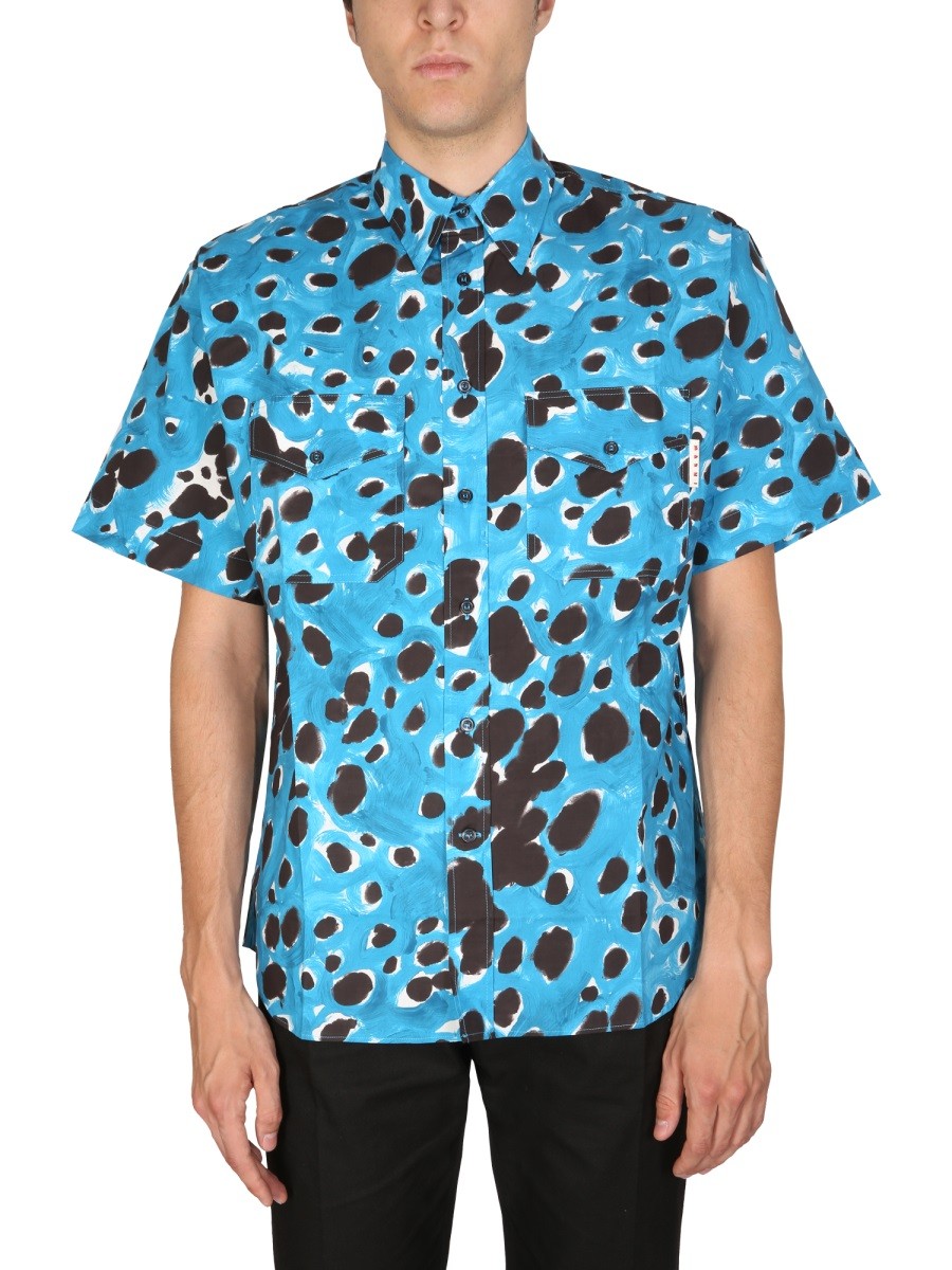 "POP DOTS" PRINT SHIRT