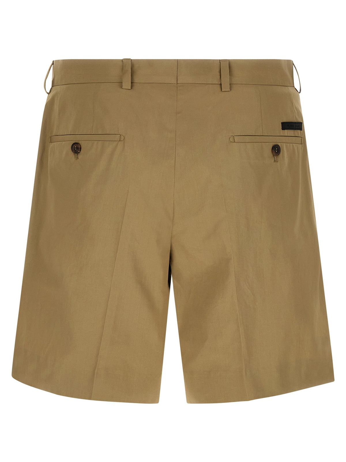 PRADA - Poplin bermuda shorts
