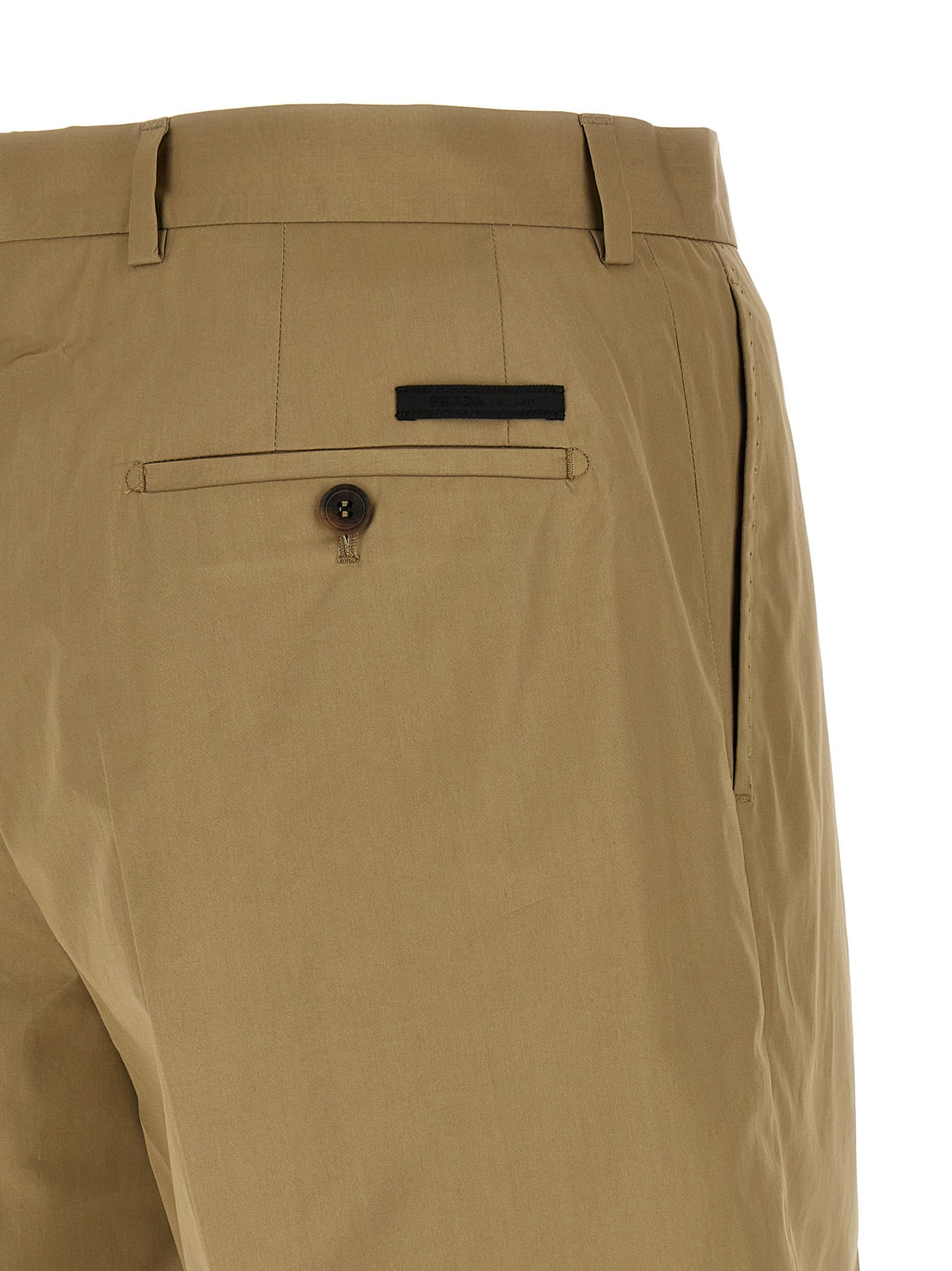 PRADA - Poplin bermuda shorts