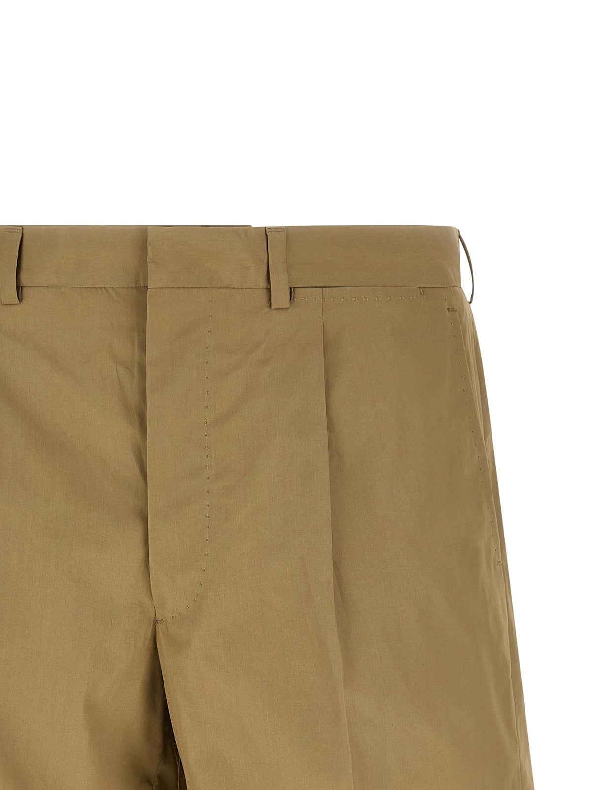 PRADA - Poplin bermuda shorts