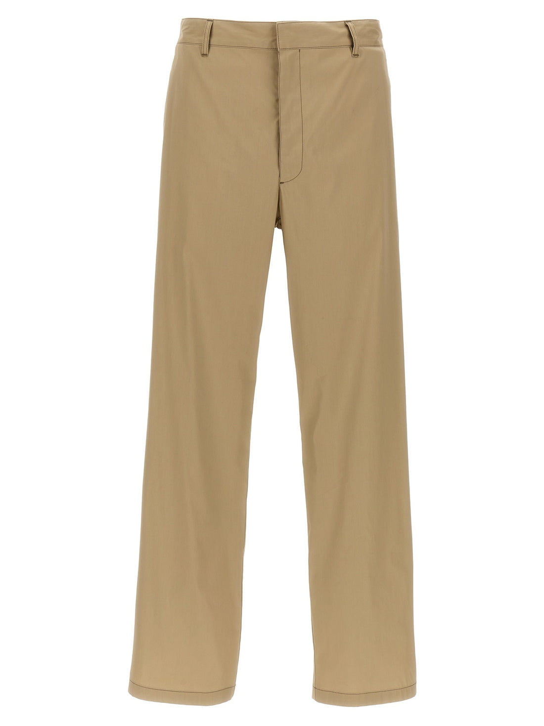 PRADA - Poplin pants beige 50 IT