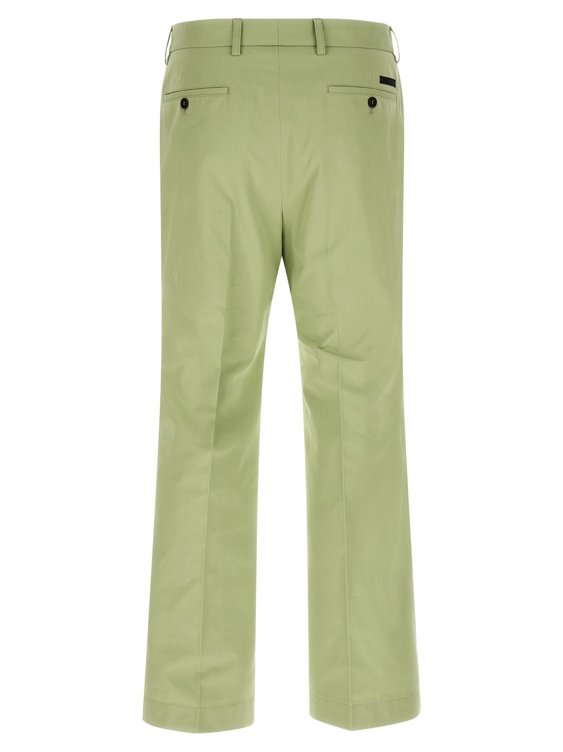 PRADA - Poplin pants GREEN 52 IT