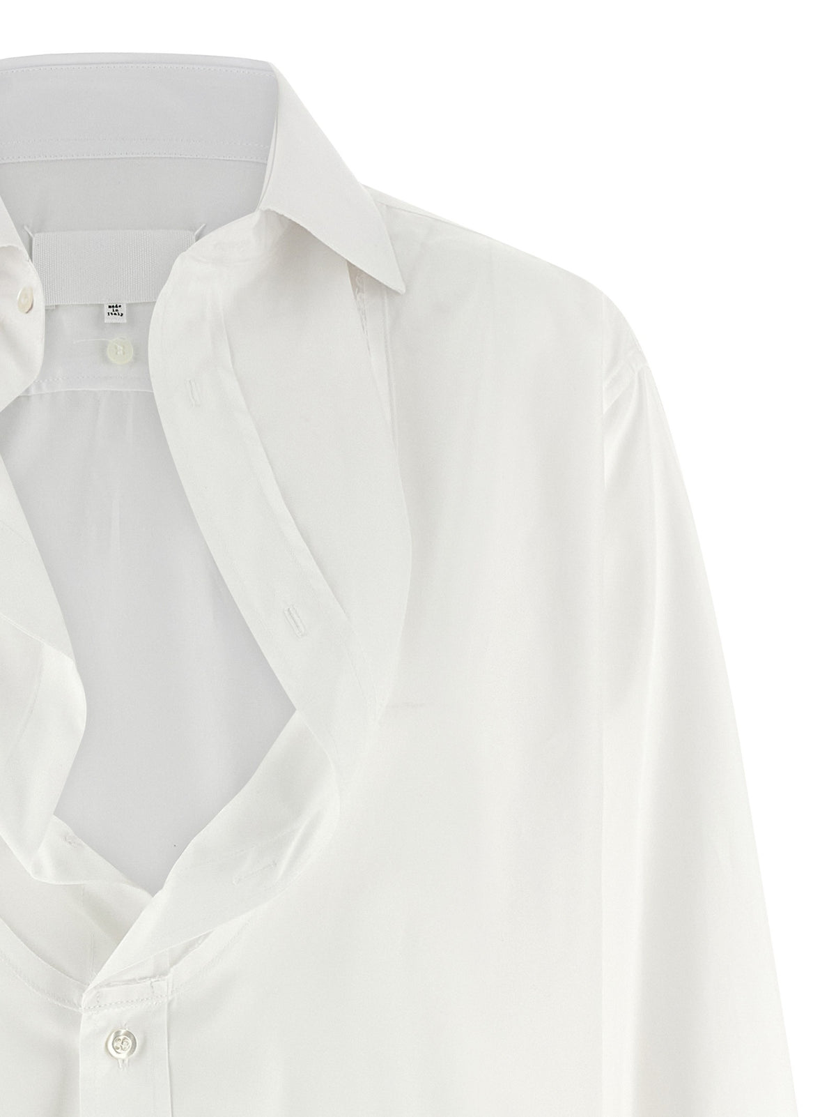 Maison Margiela - Poplin Folded-collar Shirt