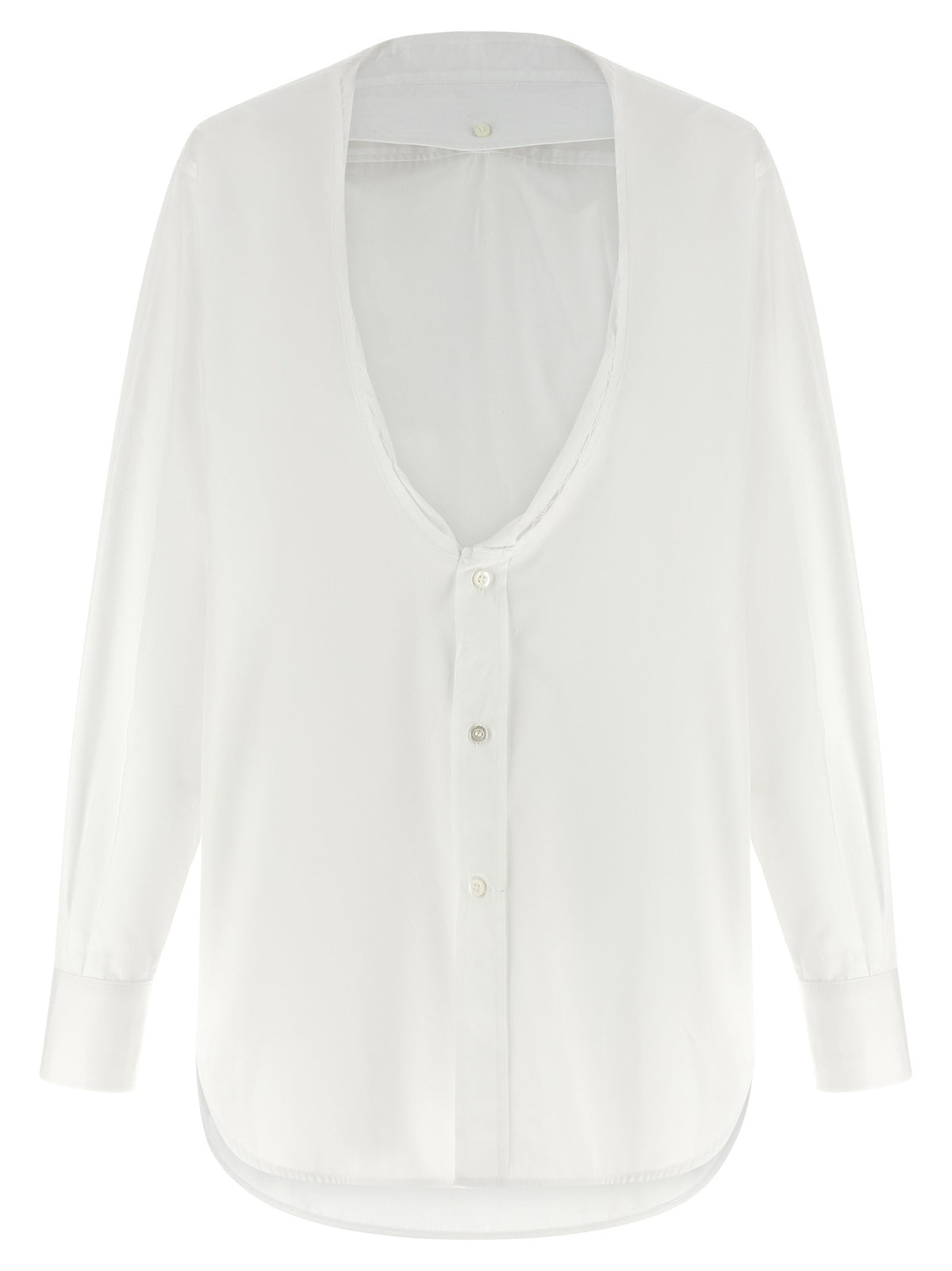 Maison Margiela - Poplin Folded-collar Shirt