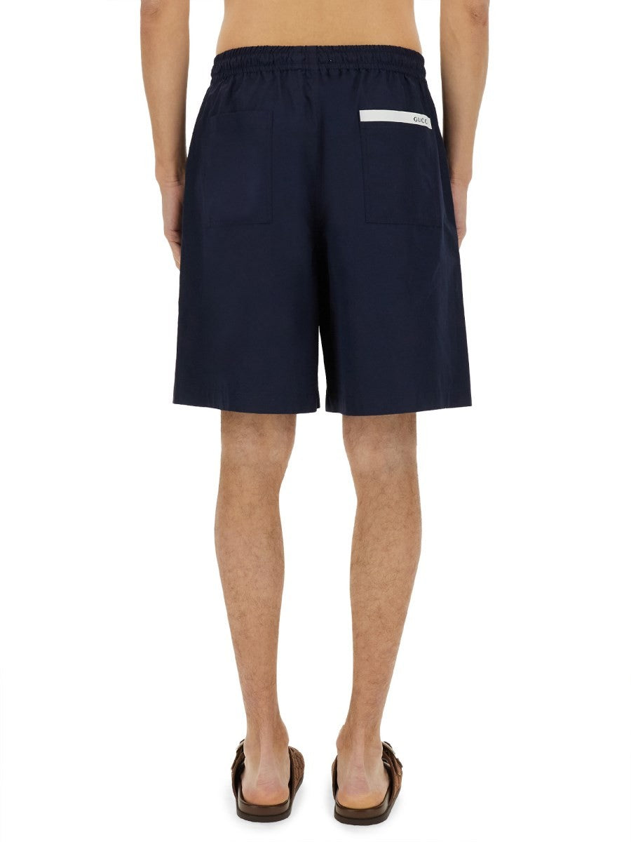 POPLIN SHORTS