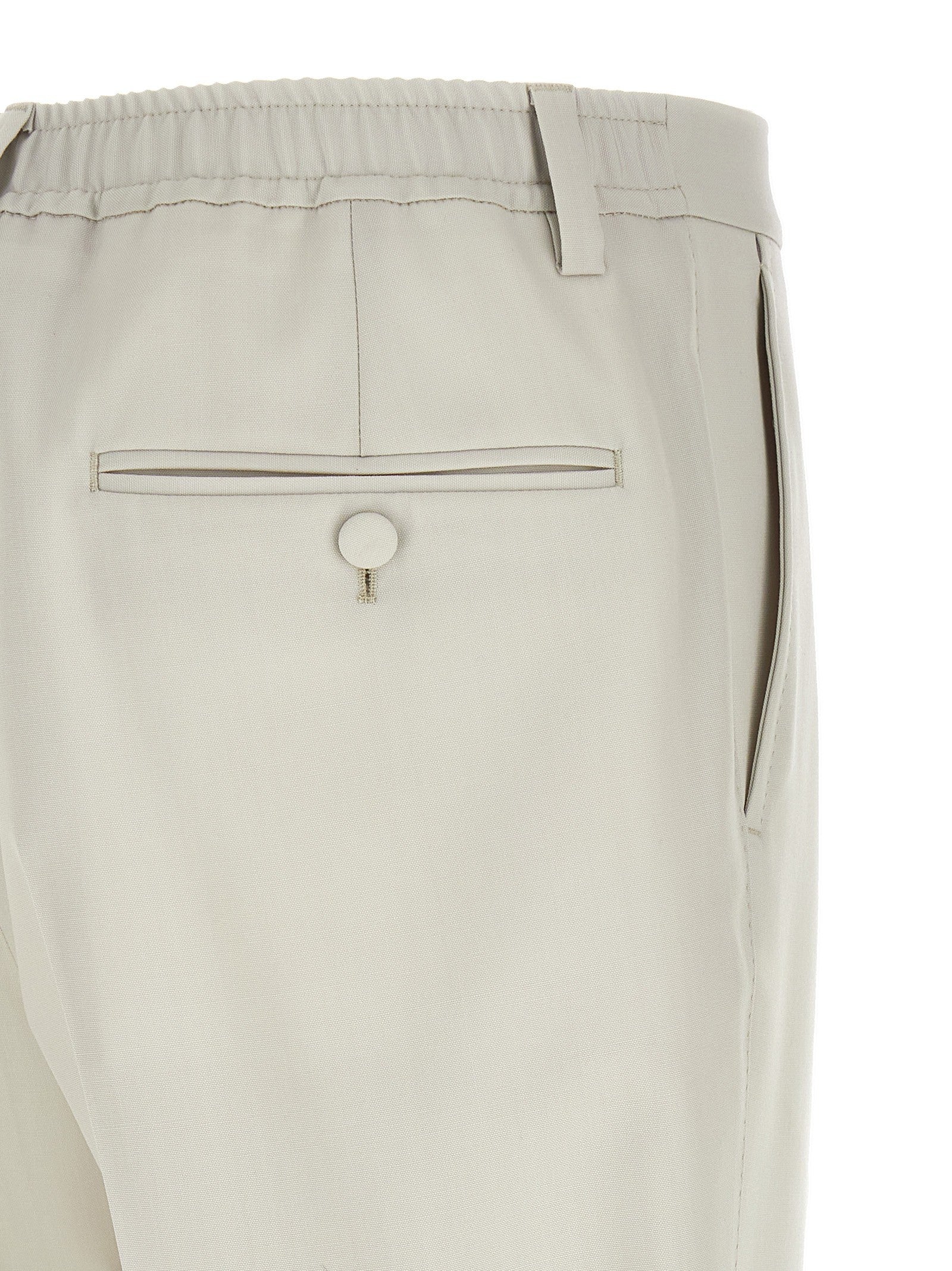 Dolce & Gabbana - Poplin wool pants