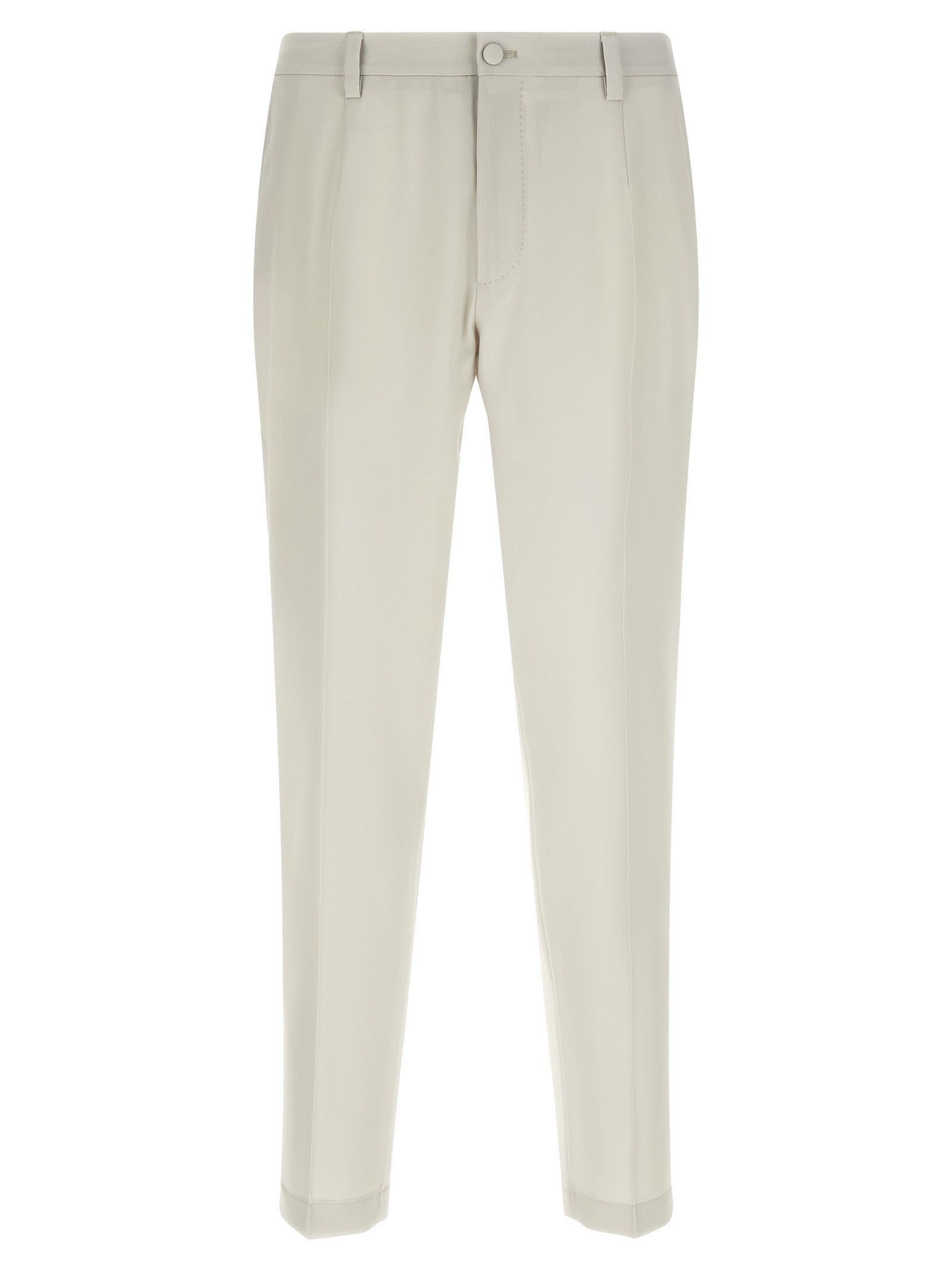 Dolce & Gabbana - Poplin wool pants