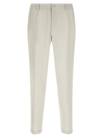 Dolce & Gabbana - Poplin wool pants
