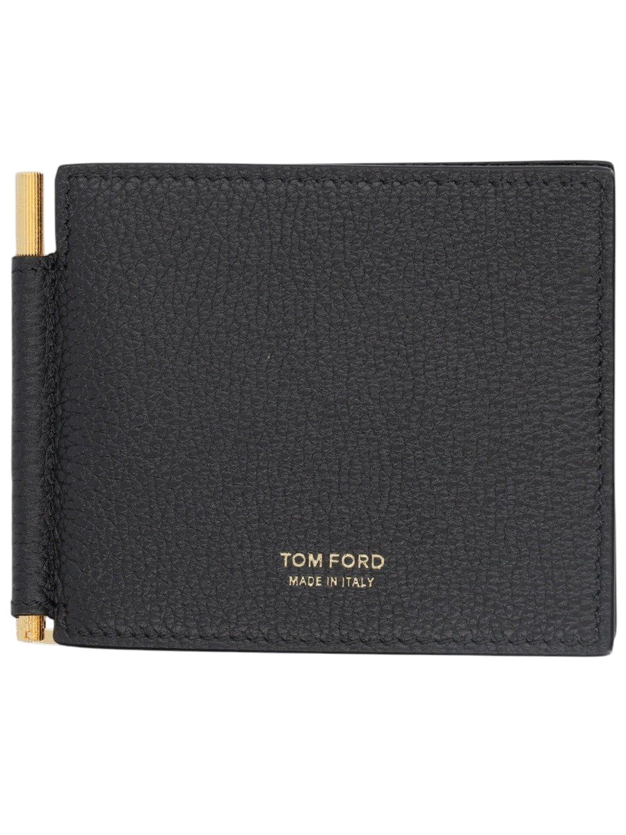 TOM FORD - T-Line Money Clip Wallet Black UNI