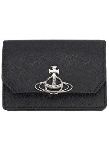 Vivienne Westwood - PORTACARTE CON DETTAGLIO "ORB"