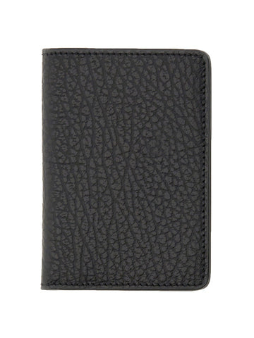 Maison Margiela - PORTACARTE BIFOLD "FOUR STITCHES" Unisex Black UNI