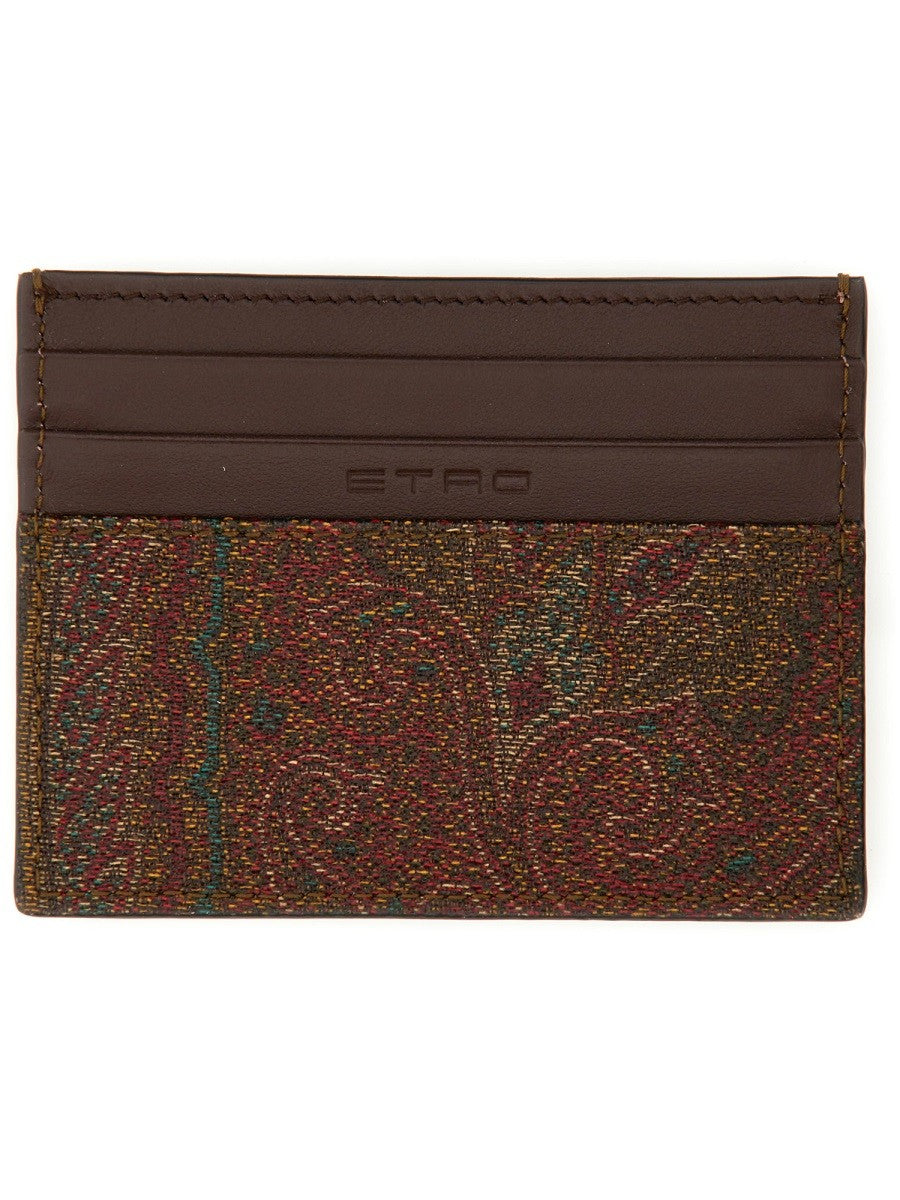 PAISLEY PRINT CARD HOLDER