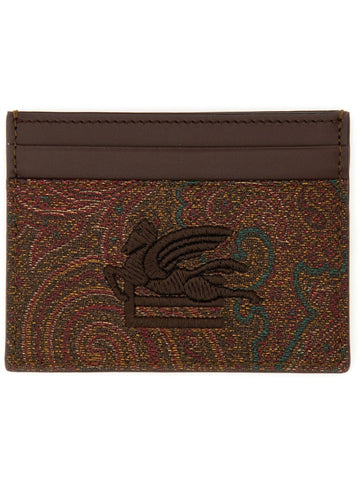 PAISLEY PRINT CARD HOLDER