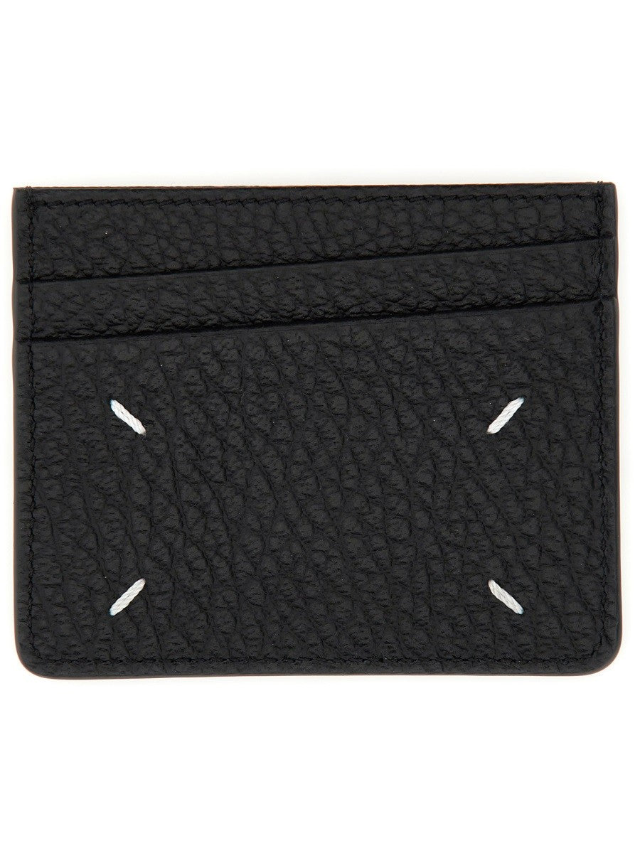 Maison Margiela - PORTACARTE "FOUR STITCHES" Unisex Black UNI