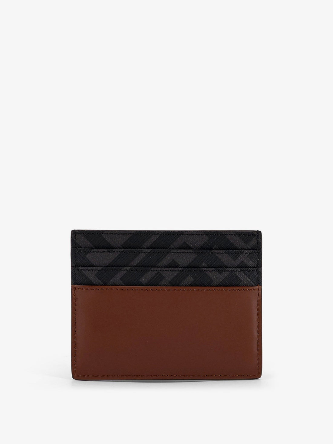 Leather and FF fabric card holder