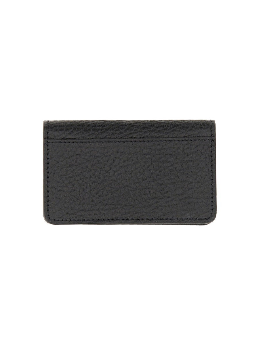 Maison Margiela - PORTACARTE "FOUR STITCHES" Unisex Black UNI