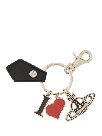 Vivienne Westwood - I Love Orb Keychain portachiave-i-love-orb