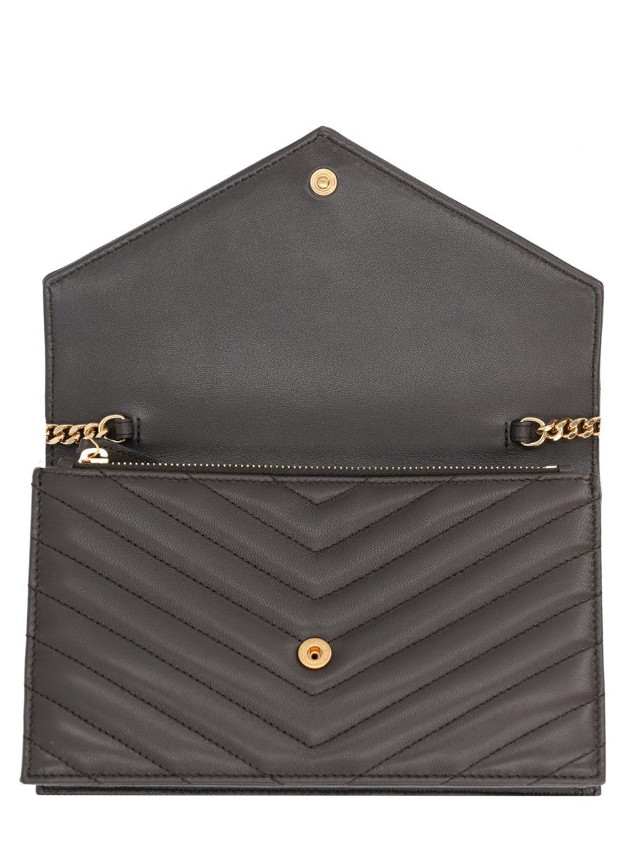 Saint Laurent - PORTAFOGLIO CON CATENA "ENVELOPE CASSANDRE"