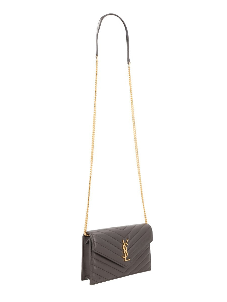 Saint Laurent - PORTAFOGLIO CON CATENA "ENVELOPE CASSANDRE"